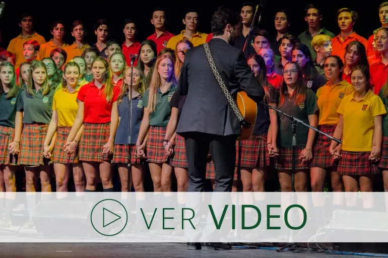Los coros de los Houses en la Interhouse Choir Competition